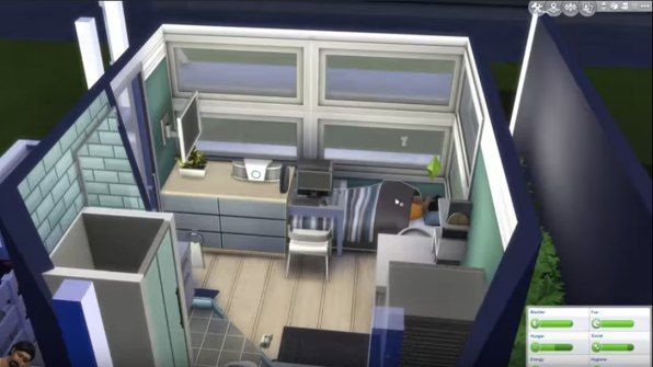 The Sims'de yaşayan küçük evler yapan tasarımcılarla tanışın