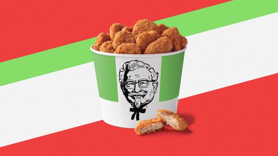 Kurczak Beyond Meat KFC to cholerny cud