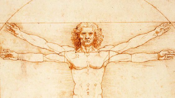 Mito, preso: o homem vitruviano de Leonardo da Vinci pode ter sido uma ideia idêntica