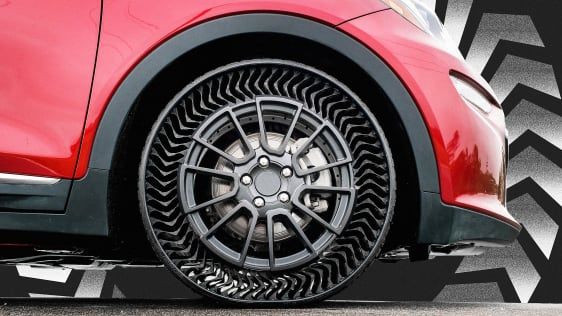 Гениалните нови гуми на Michelin гарантират, че никога повече няма да получите апартамент