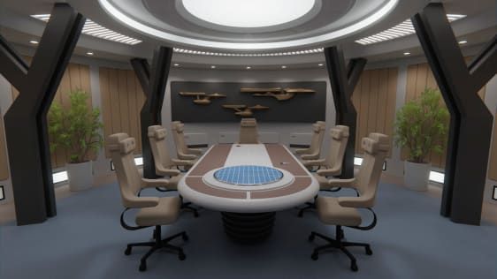 شاهد الكراسي المتطورة بشكل غير متوقع لـ 'Star Trek' ، من Eames إلى Perriand إلى Saarinen