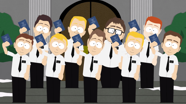 Hero Animator setter en bok av Mormons video i South Park og alt er i orden med verden