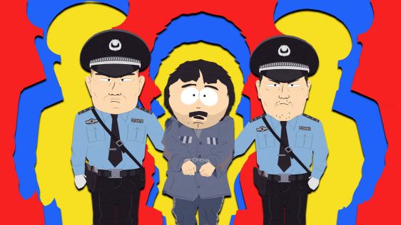 'South Parki' jultumus kritiseerib Hiinat - ja Viacom toetab oma hitt -show loojaid