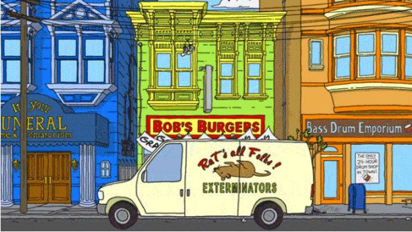 Da, acum puteți merge la Bob’s Burgers din Los Angeles. Un fel de.
