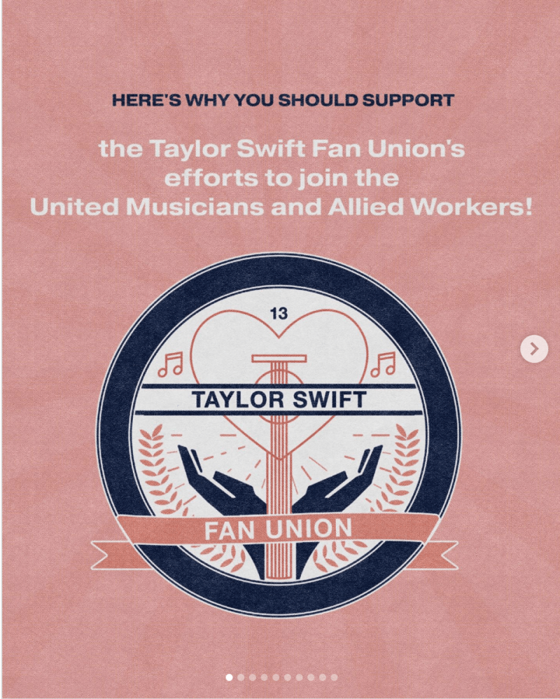 Artículo de opinión: Los sindicatos de fans comenzaron como una broma. Gracias a Taylor Swift, podrían ser la próxima frontera laboral