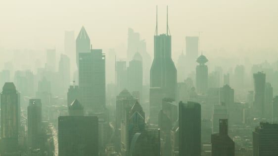 A poluição do ar na China é tão ruim que os painéis solares não funcionam mais