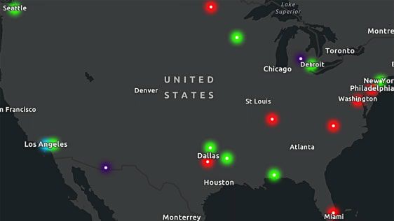 Este mapa de tiroteios em escolas de 2018 revela uma tendência perturbadora