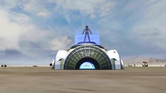 Burning Man in VR