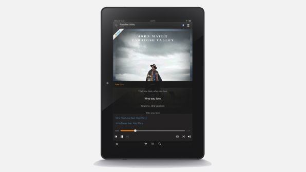 În cadrul serviciului de streaming de muzică Amazon pentru membrii Prime